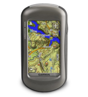 Garmin Oregon&reg; 450T Handheld GPS 