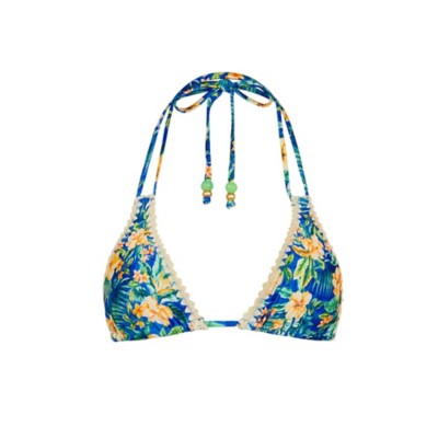 Women S Kulani Kinis Crochet Halter Swim Bikini Top