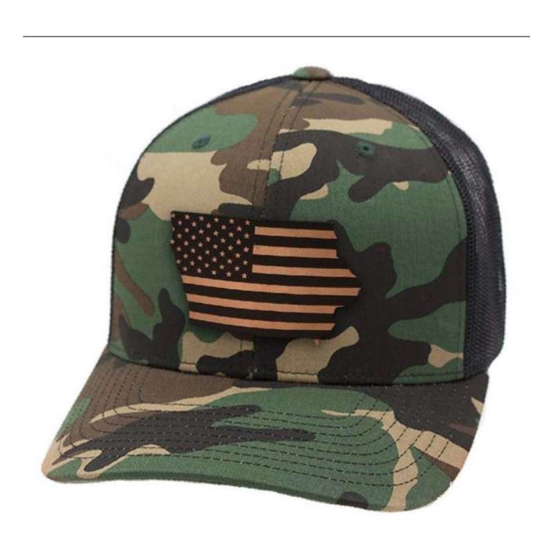 Men's Branded Bill Iowa Patriot Curved Trucker Hat | SCHEELS.com