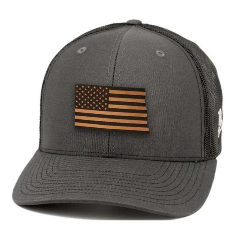 Men's Branded Bill North Dakota Patriot Curved Trucker Hat | SCHEELS.com