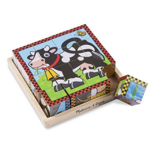 Melissa & Doug Farm Cube Puzzle