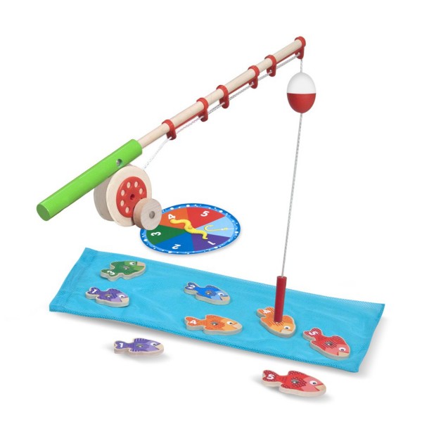 Melissa & Doug Catch & Count Magnetic Fishing Rod Set product image