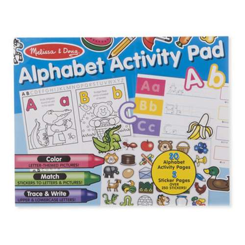 Melissa & Doug Alphabet Activity Pad