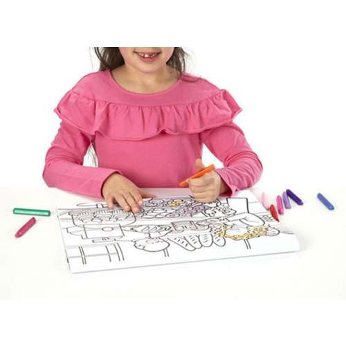 Melissa & Doug Jumbo Coloring Town Pad