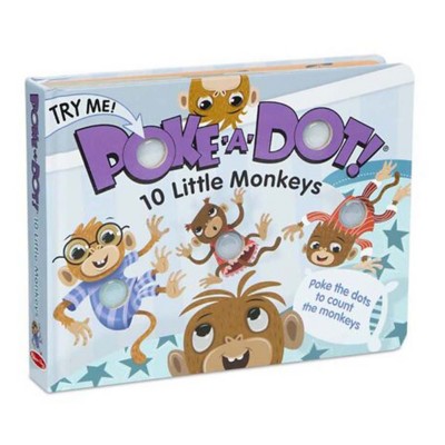 Melissa & Doug Poke-a-Dot: 10 Little Monkeys Book