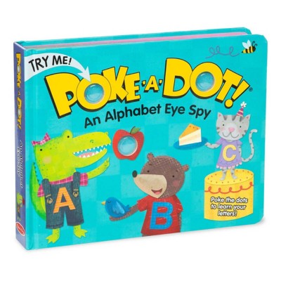 Melissa & Doug Poke-a-Dot: Alphabet Eye Spot Book