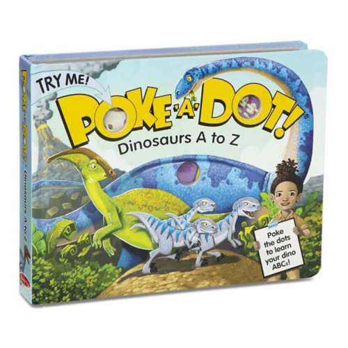 Camping Dehydrated Food Poke-a-Dot: Dinosaurs A to Z Book