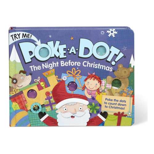 Melissa & Doug Poke-a-Dot - The Night Before Christmas Board  Book