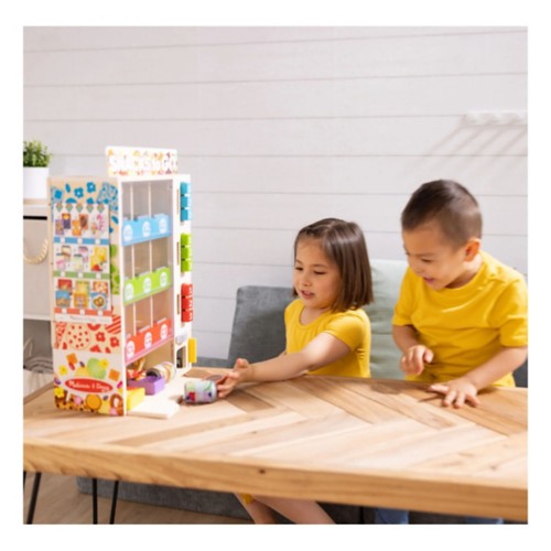 Melissa & Doug Sort, Stock, Select Wooden Vending Machine Play Set - Primary Image