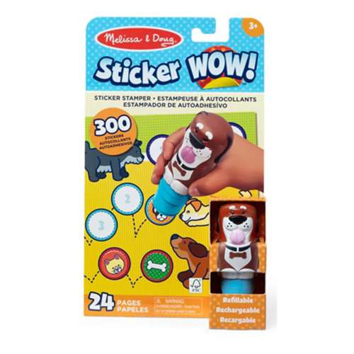 All Weight Lifting Equipment Sticker WOW Activity Pad & Sticker Stamper - Dog