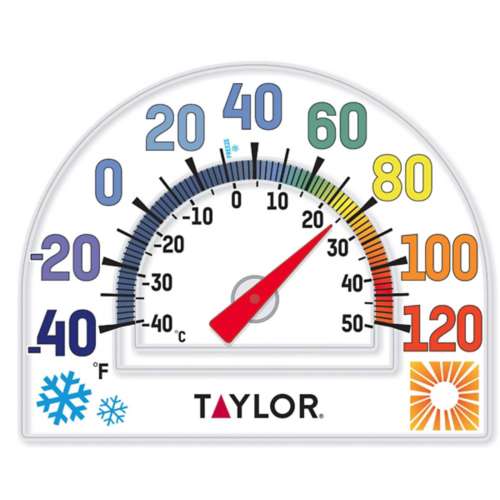 Taylor Window Cling Dial Thermometer