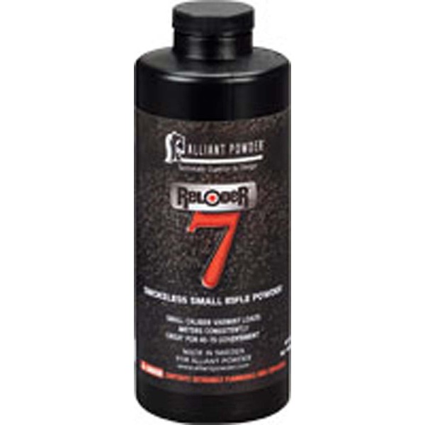 ALLIANT POWDER Alliant Reloder 7 Smokeless Small Rifle Reloading Powder