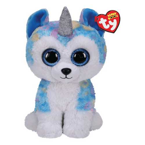 husky stuffed animal ty