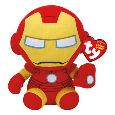 TY Beanie Babies Marvel Super Heroes Iron Man