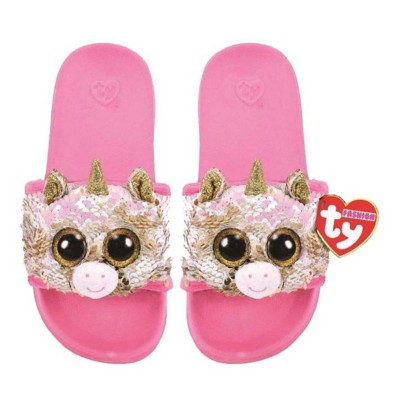 ty beanie baby unicorn slippers