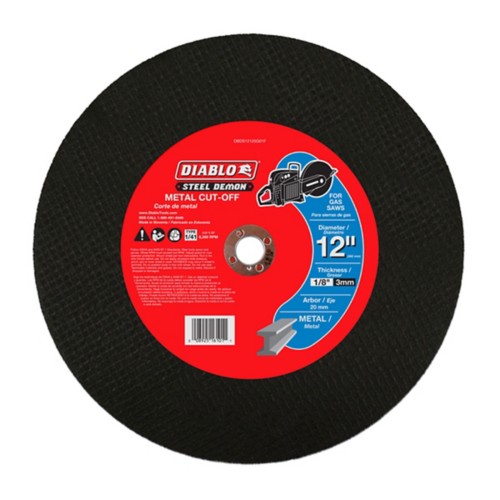 Diablo 12 in Steel Demon Metal Cut-Off Disc | SCHEELS.com