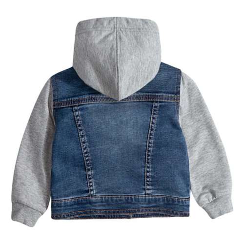 Toddler Levi's Trucker Hooded Denim Jacket