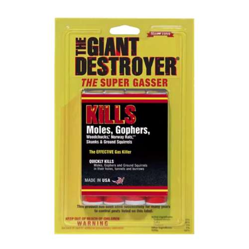Giant Destroyer The Super Gasser Pest Control 4 Pack