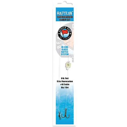 Beaver Dam Rattlin' Fluorocarbon Ice Leader