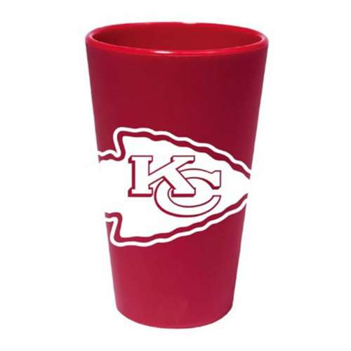 Wincraft Kansas City Chiefs Team Red 16oz Silicone Pint Glass