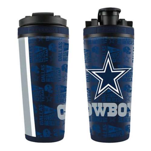 Wincraft Dallas Cowboys 26 oz 4D Stainless Steel Ice Shaker