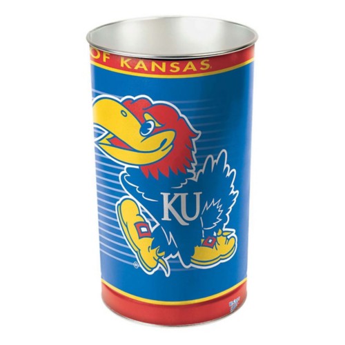 Wincraft Kansas Jayhawks Trash Can - Primary Image