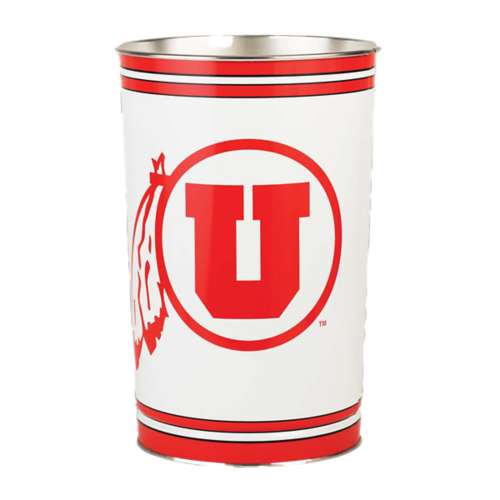 Wincraft Utah Utes Trash Can
