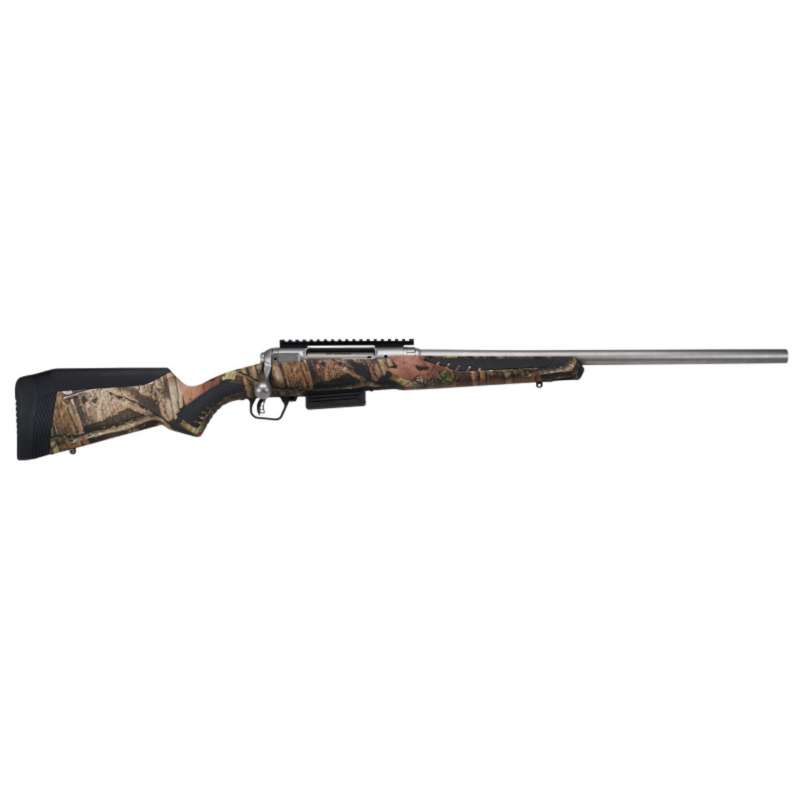 Savage Arms 220 Stainless Camo Bolt-Action Slug Shotgun with AccuFit ...