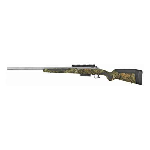 Savage Arms 220 Stainless Camo Bolt-Action Slug Shotgun with AccuFit
