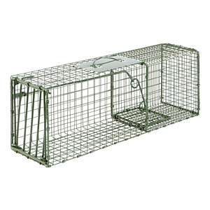 Live Trap Wire Trap 50 cm Cage Trap Rat Trap Double Entrance Animal Trap :  : Garden