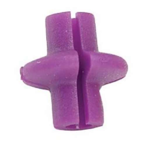 Kisser Button Slotted-Purple