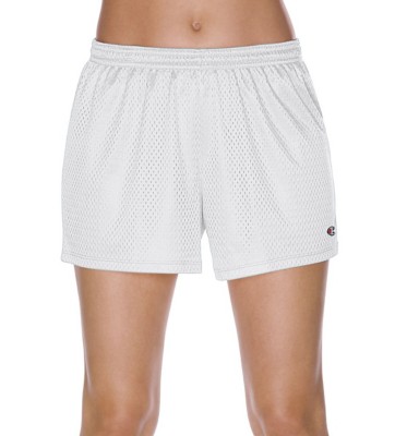 womens white champion shorts