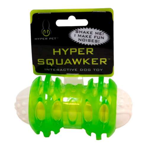 Hyper Pet Squawker Bone Dog Toy
