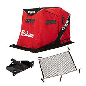 Clam Fish Trap X Series X200 Pro Thermal XT Flip-Over Ice Shelter