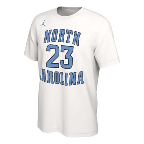 Jordan Men's Michael North Carolina Tar Heels #23 Basketball Jersey White T-Shirt - XL (extra Large)