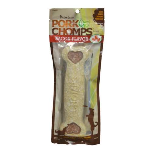 Premium pork chomps bacon flavor best sale