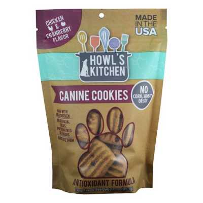 Howl S Kitchen Chicken And Cranberry Flavored Cookie Dog Treats