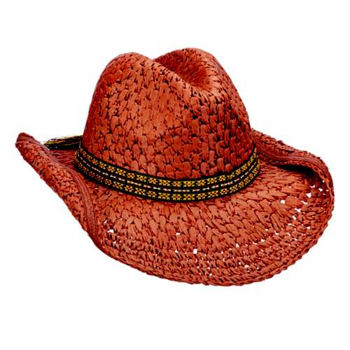 Colts Football Summer Straw Hat Braided Sunhat Cowboy Hat For Men and Women