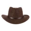 Men's Dorfman-Pacific Wool Felt Outback Cowboy Hat