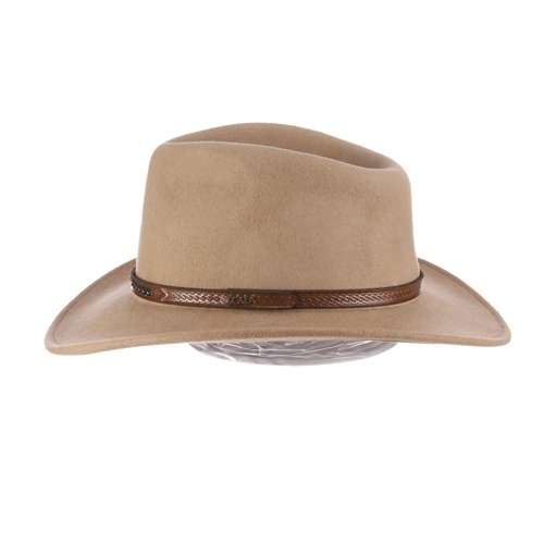 Scala Wool Felt Outback- Durango Putty Men's Hat