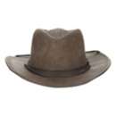 Men's Dorfman-Pacific Ratller Vegan Leather Outback Cowboy Hat