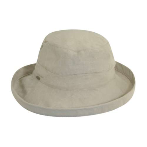 Adult Dorfman-Pacific Bari Medium Brim Cotton Bucket Hat