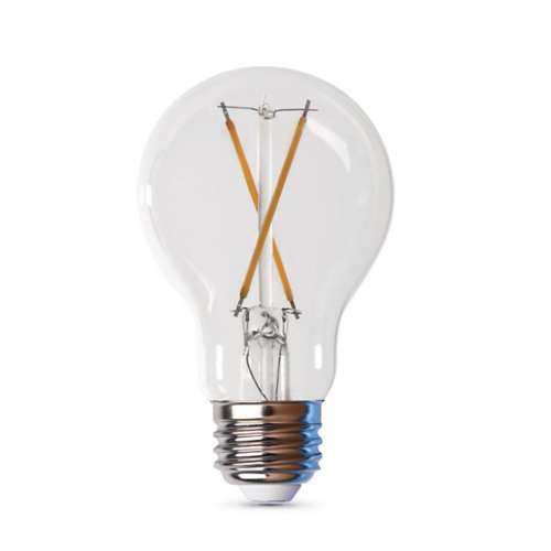 Feit Enhance A19 E26 Medium Filament LEB Bulb Soft White 60 Watt - 4 Pack