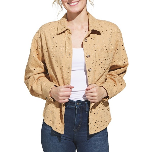 Women's By Together Button Down Shirt Jacket product image