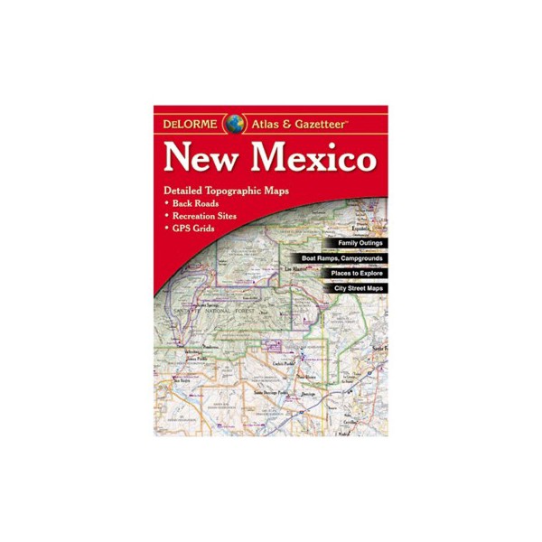 DeLorme Atlas and Gazetteer Paperback Map - Garmin