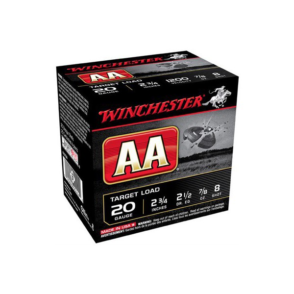 WINCHESTER AA Target Load 20 Gauge Shotshells