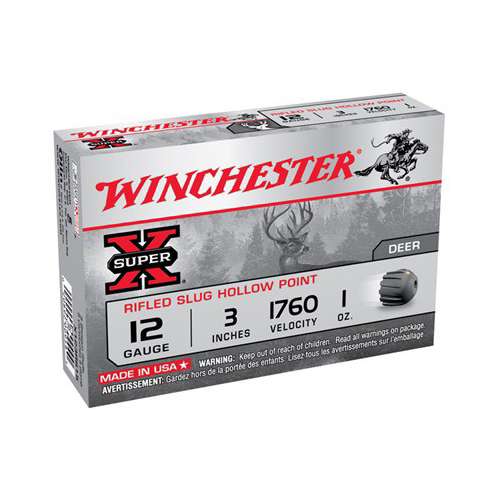 Winchester Super X Rifled Hollow Point Slug Shotshells