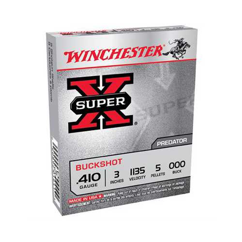Winchester Super X 410ga 3 5 Pellets 000 5 Bx