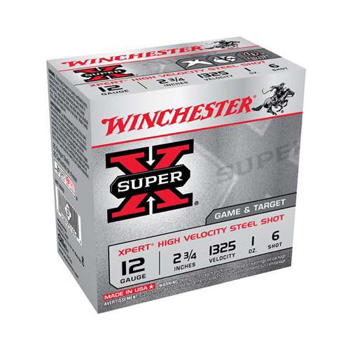 Winchester Super X Game & Target Xpert HV Steel Shot Shotshells