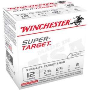 Winchester Super Target 12ga 1oz Light #8